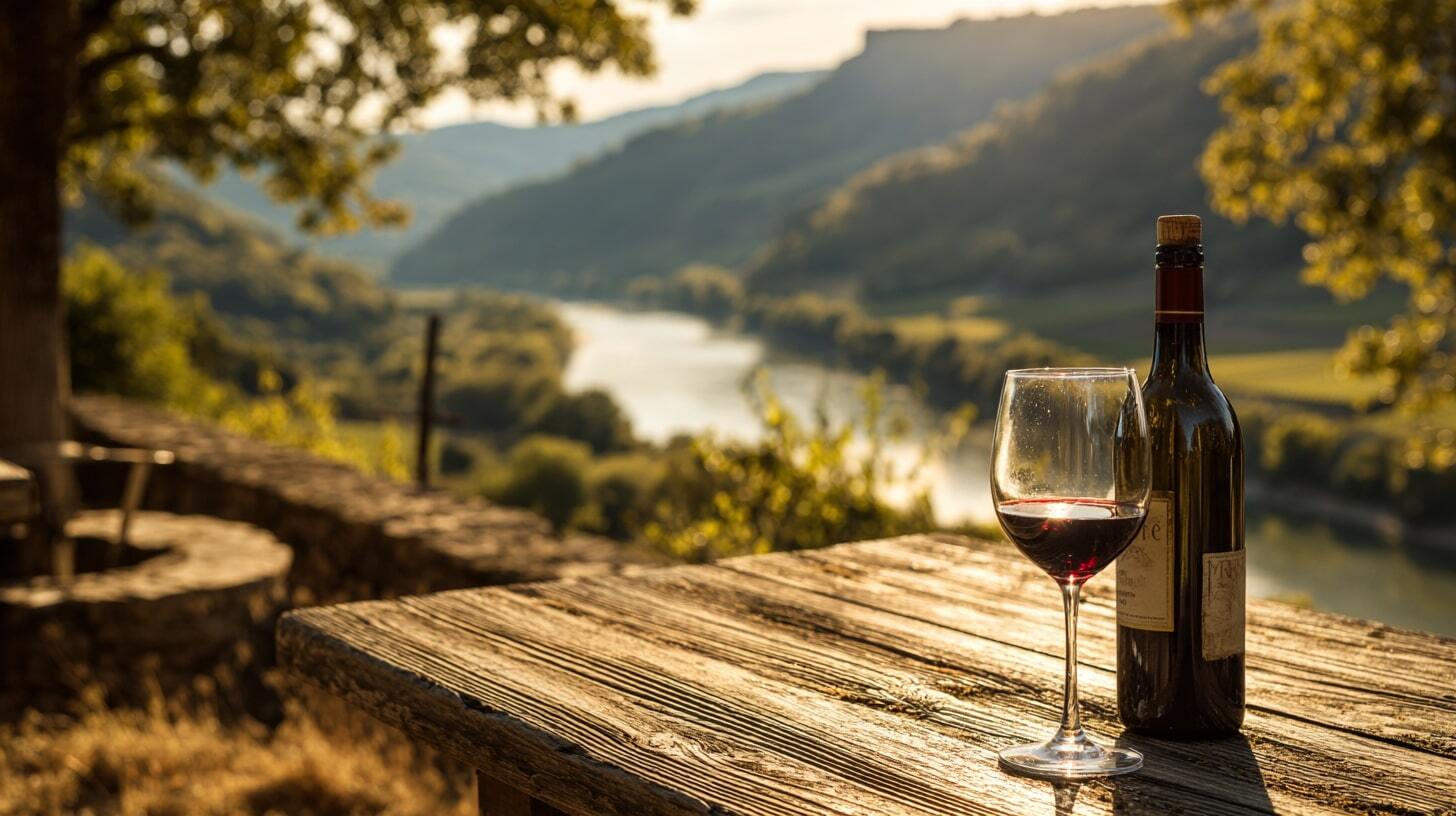 Dégustation des vins du Rhône reliant saveurs, terroirs et paysages historiques